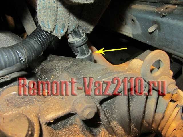 Датчик скорости ваз 2110, 2112 - где находится, замена привода спидометра, проверка и ремонт