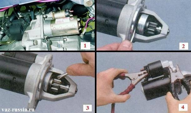 Как снять и заменить стартер на ваз- 2112 16 клапанов — автомобильный портал