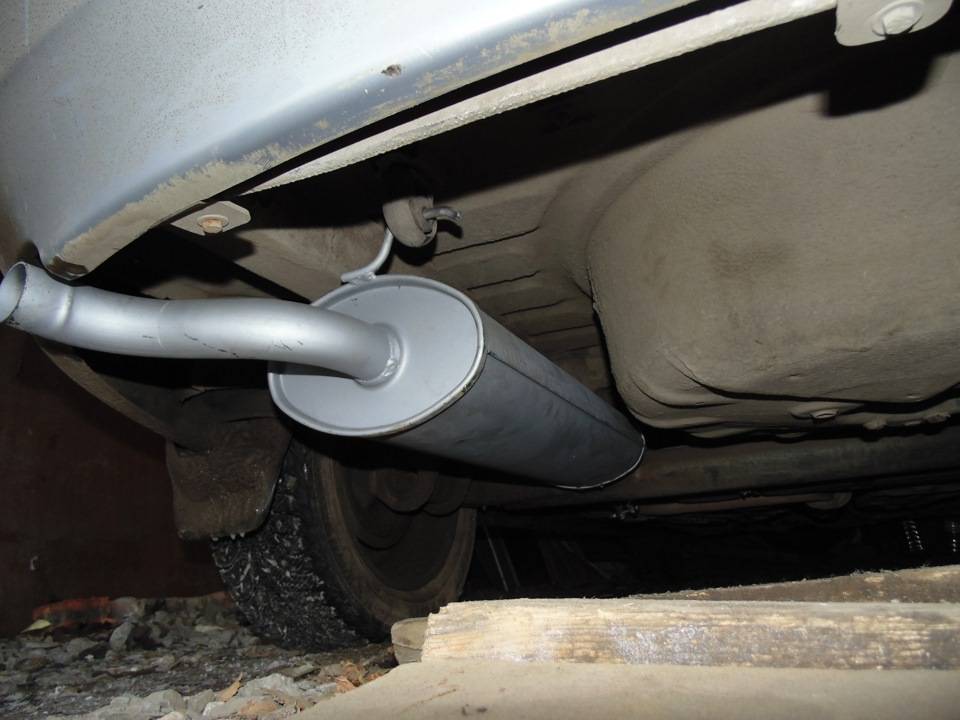 Замена глушителя lada kalina hatchback (ваз калина) своими руками: фото