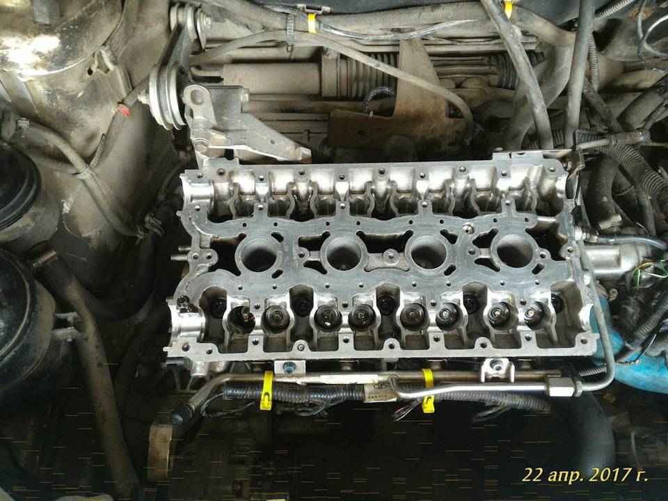 Замена маслосъемных колпачков 16-клапанной ВАЗ-2112 без снятия головки