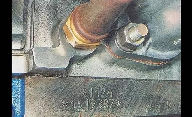 Номер двигателя на ваз 2110 16 клапанов – где находится номер двигателя ваз-2112 16 клапанов: фото, видео