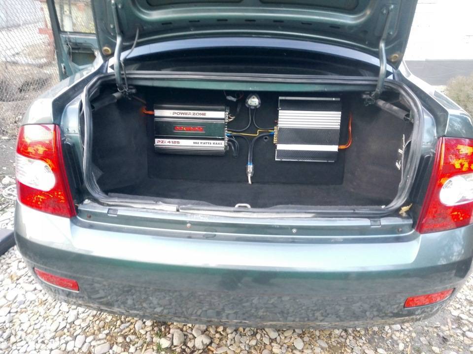 Размеры багажника лада приора седан - автомобильный портал automotogid